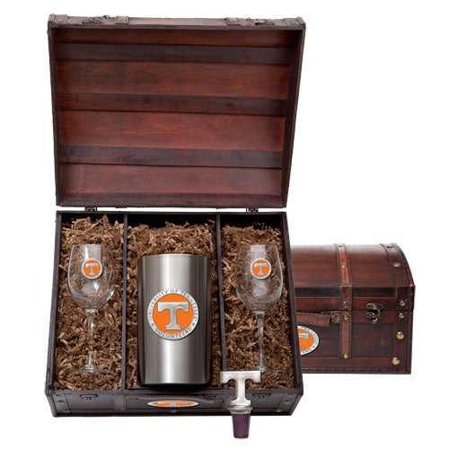 Tennessee Volunteers Wine Chest Set
