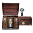 Iowa Hawkeyes Wine Chest Set