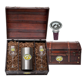 Iowa Hawkeyes Wine Chest Set