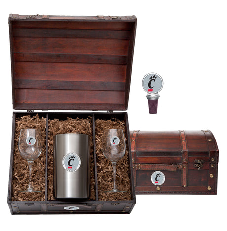 Cincinnati Bearcats Wine Chest Set