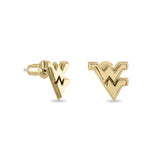 West Virginia Mountaineers Stud Earrings
