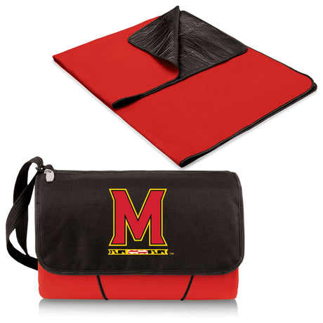 Maryland Terrapins Outdoor Picnic Blanket and Tote