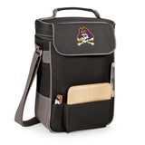 East Carolina Pirates Duet Wine & Cheese Tote - Grey