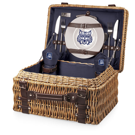 Arizona Wildcats Champion Picnic Basket - Blue