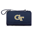 Georgia Tech Yellow Jackets Outdoor Picnic Blanket and Tote - Blue