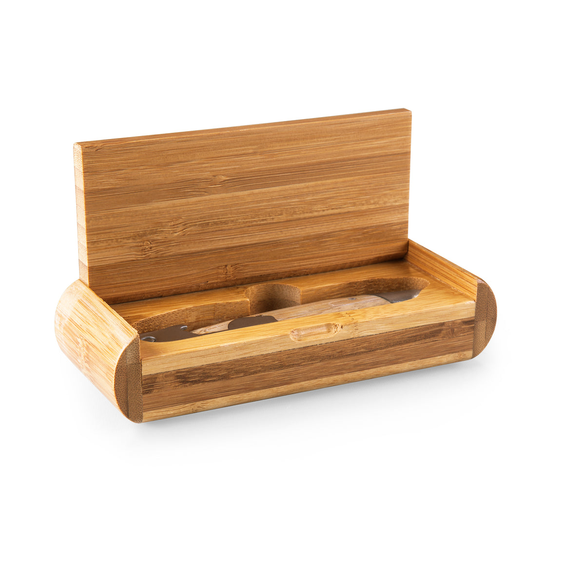Wake Forest Demon Deacons Elan Deluxe Corkscrew In Bamboo Box