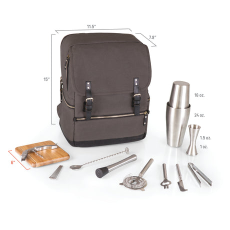 USC Trojans Bar-Backpack Portable Cocktail Set