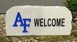 Show your love for the Air Force Academy when you add this Engraved Limestone Decorative Stone to your collection.