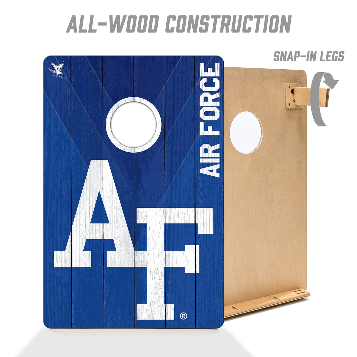 Air Force Academy Falcons 2x3 All Wood Cornhole Game Set
