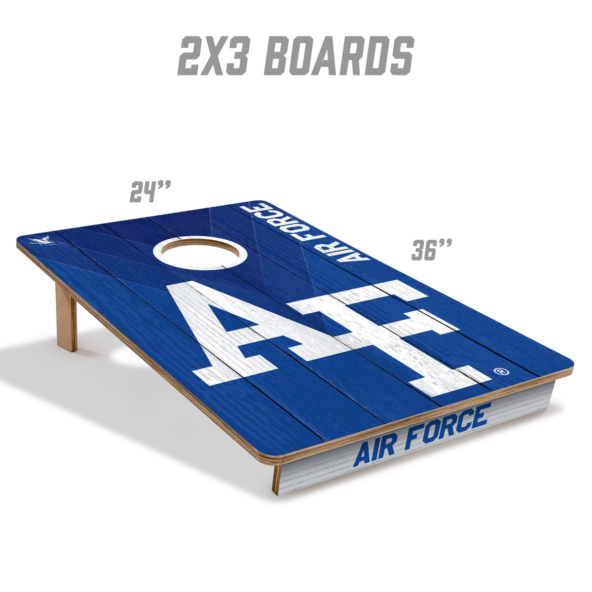 Air Force Academy Falcons 2x3 All Wood Cornhole Game Set