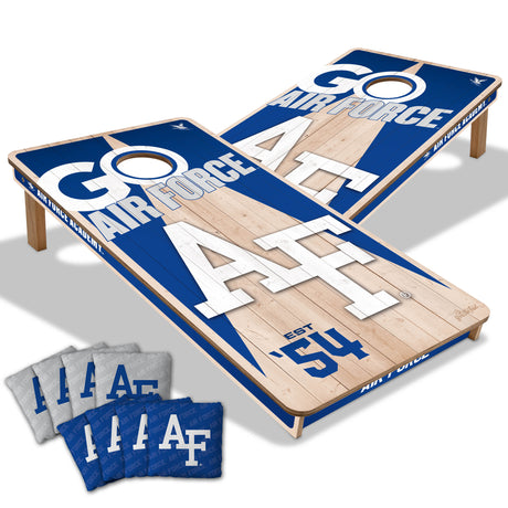 Air Force Academy Falcons 2x4 All Wood Cornhole Game Set