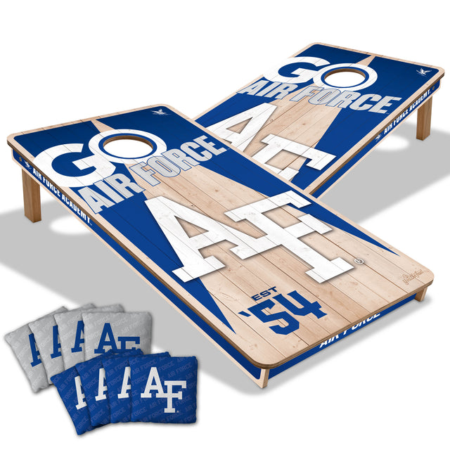 Air Force Academy Falcons 2x4 All Wood Cornhole Game Set