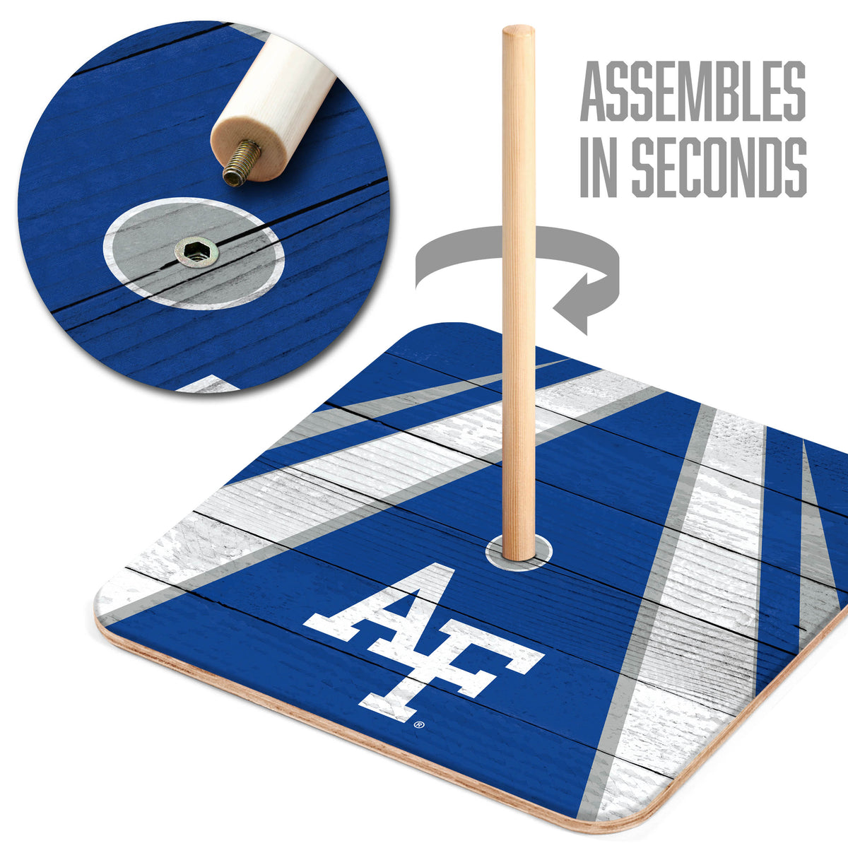 Air Force Academy Falcons Horseshoe Bag Game