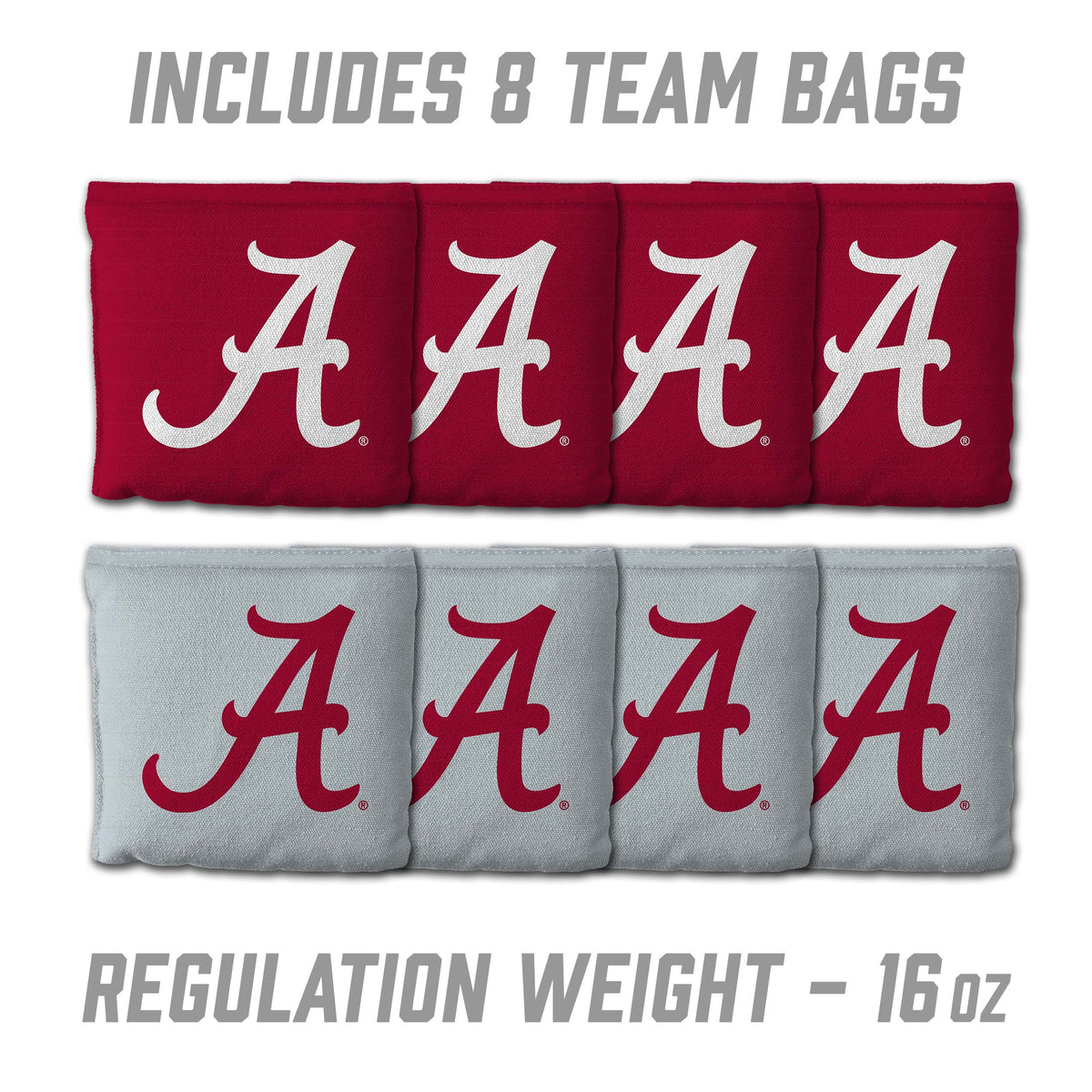 Alabama Crimson Tide 2x3 MDF Cornhole Game Set