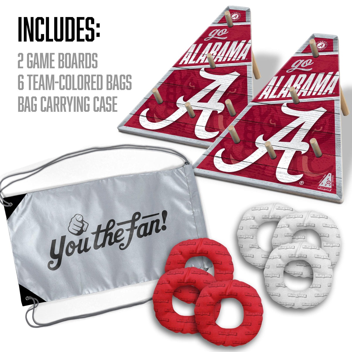 Alabama Crimson Tide Ring Bag Game