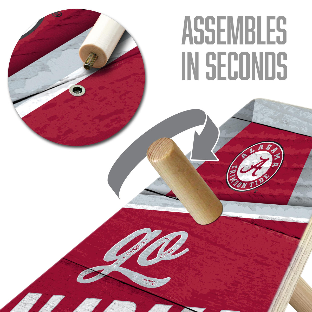Alabama Crimson Tide Ring Bag Game