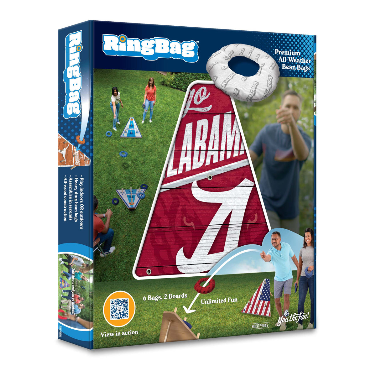 Alabama Crimson Tide Ring Bag Game