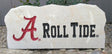 Show your Alabama Crimson Tide pride at your home or office with this decorative stone.