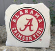 Show your Alabama Crimson Tide pride at your home or office with this decorative stone.