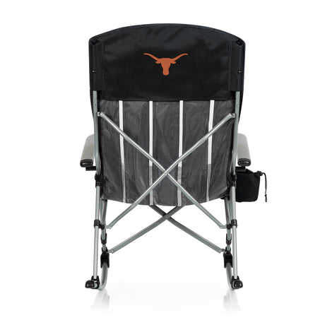 Texas Longhorns Outdoor Rocking Camp Chair