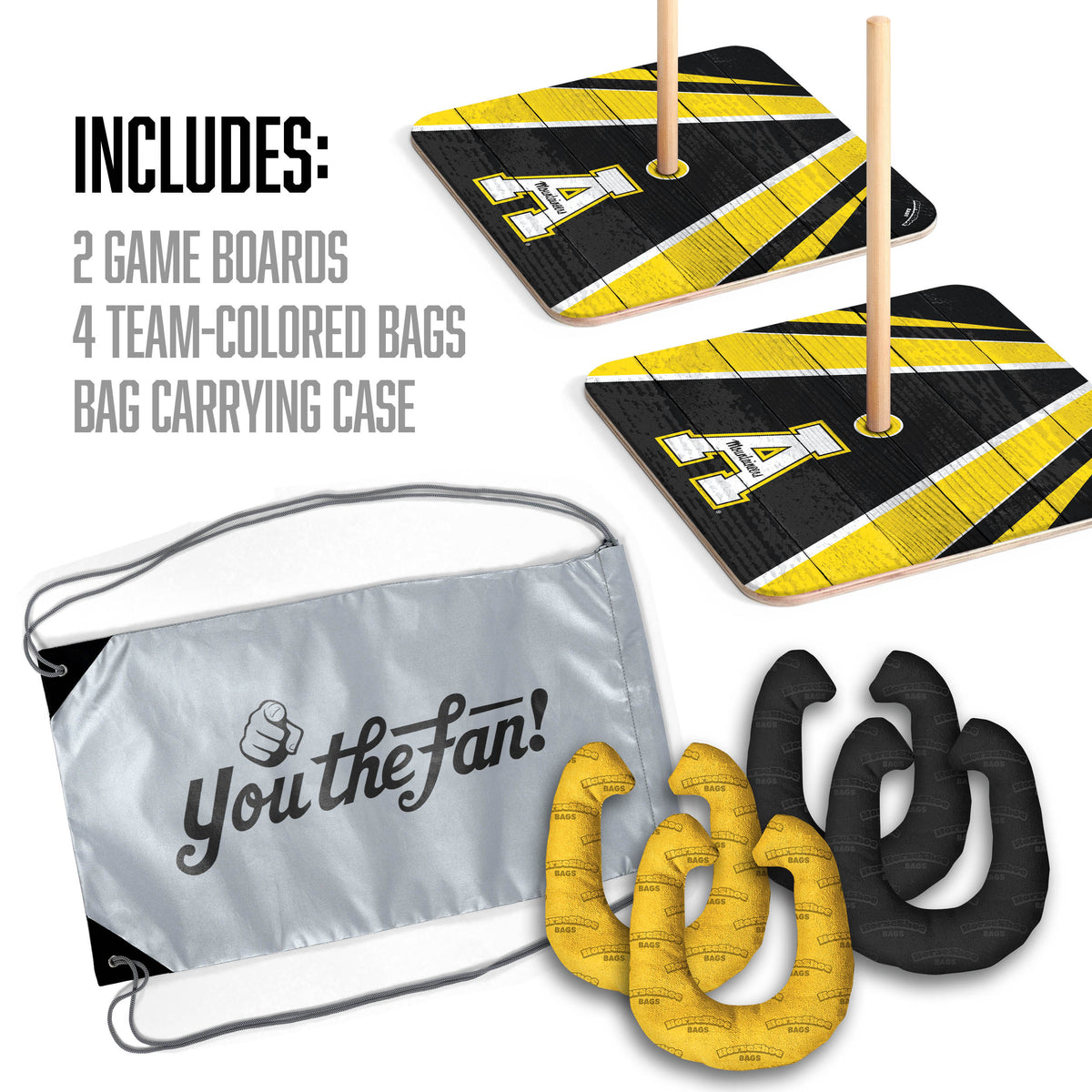 Appalachian State Mountaineers Horseshoe Bag Game