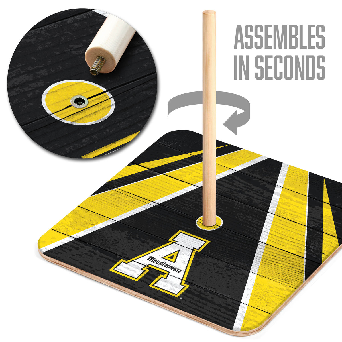 Appalachian State Mountaineers Horseshoe Bag Game