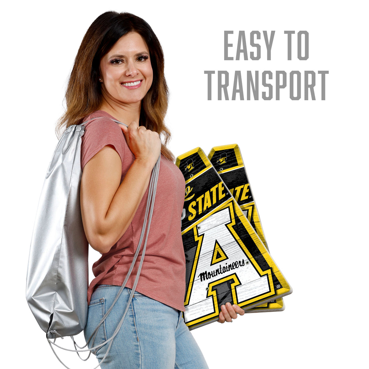 Appalachian State Mountaineers Ring Bag Game