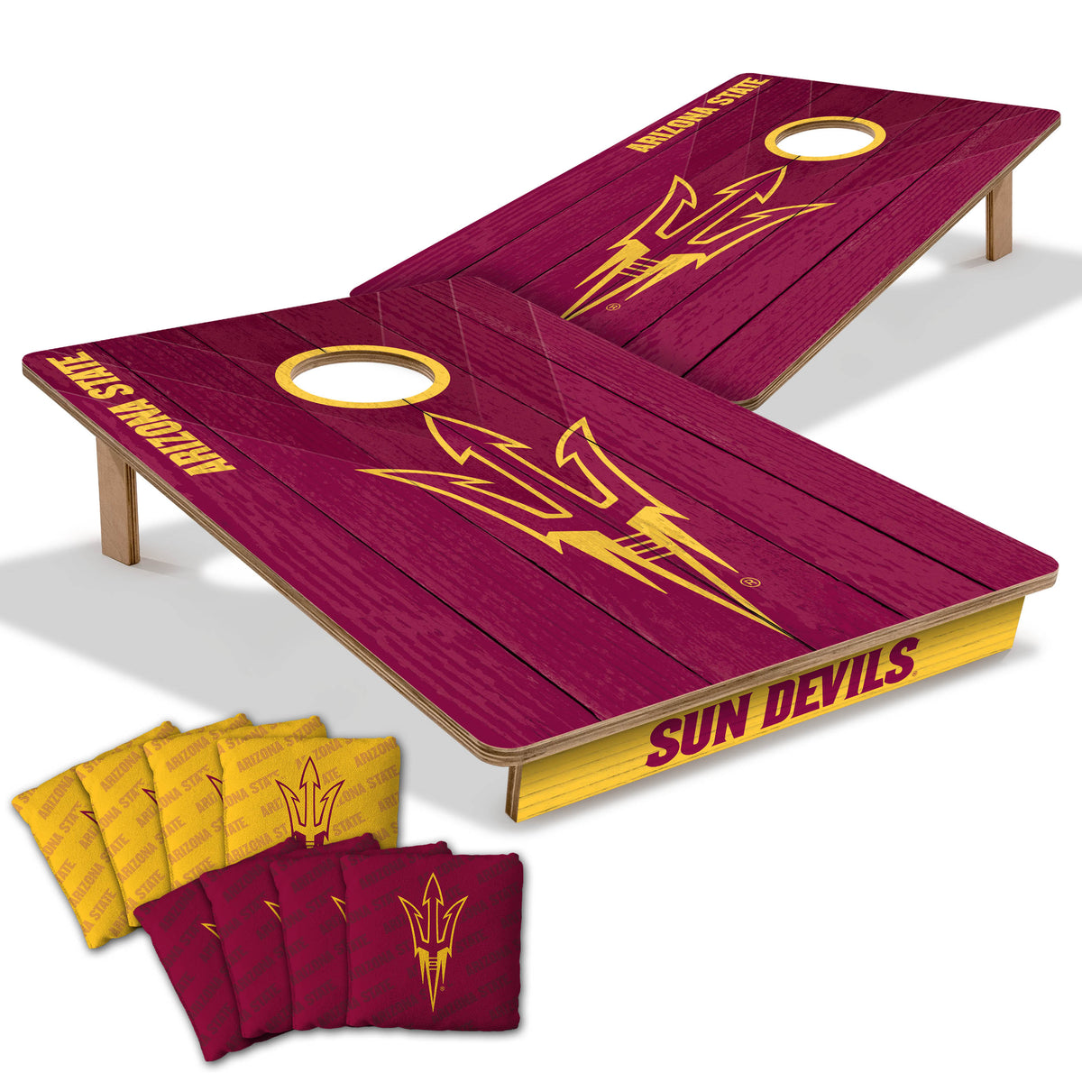 Arizona State Sun Devils 2x3 All Wood Cornhole Game Set