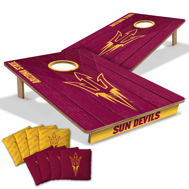 Arizona State Sun Devils 2x3 All Wood Cornhole Game Set