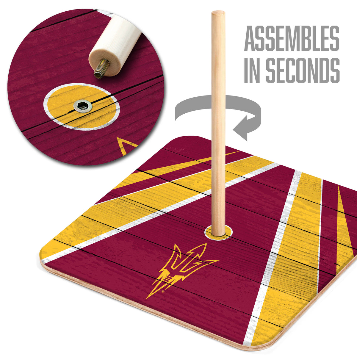 Arizona State Sun Devils Horseshoe Bag Game