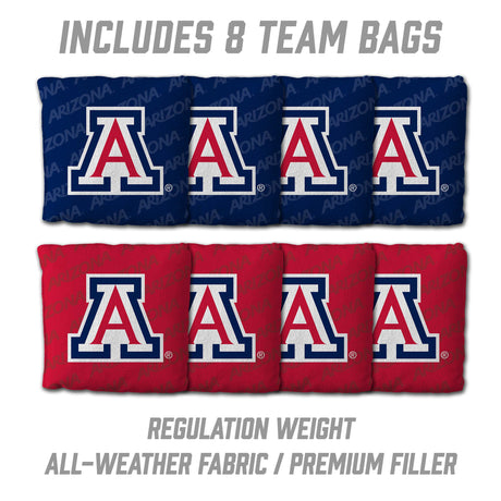Arizona Wildcats 2x3 All Wood Cornhole Game Set