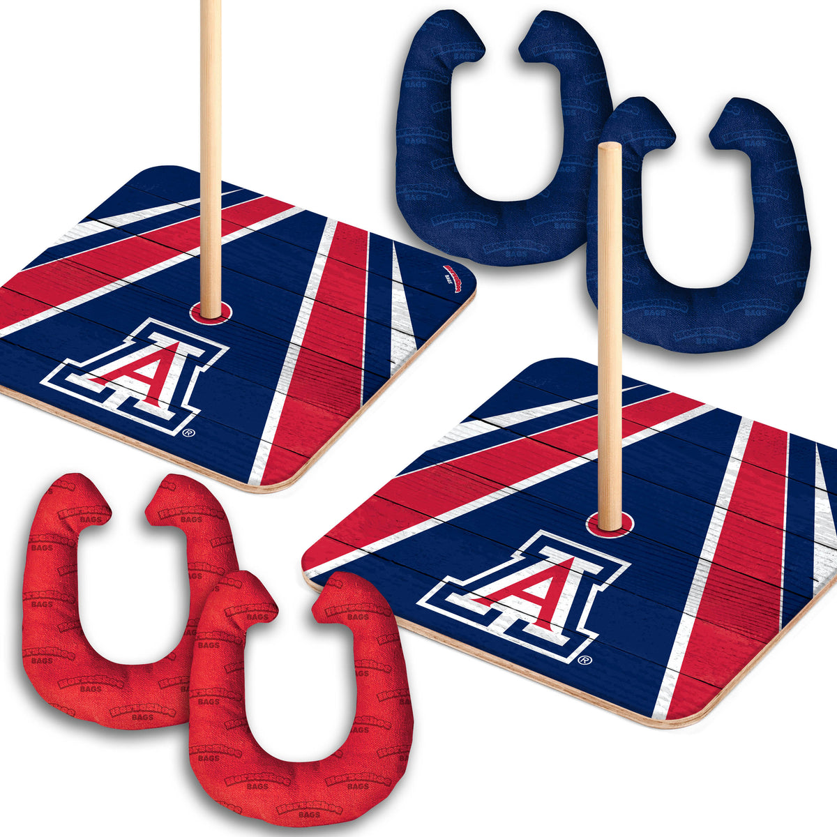 Arizona Wildcats Horseshoe Bag Game