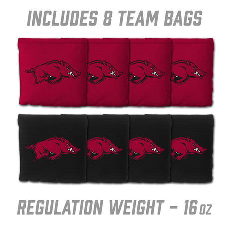 Arkansas Razorbacks 2x3 MDF Cornhole Game Set