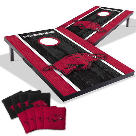 Arkansas Razorbacks 2x3 MDF Cornhole Game Set