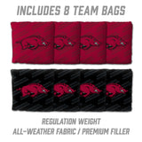 Arkansas Razorbacks 2x4 All Wood Cornhole Game Set