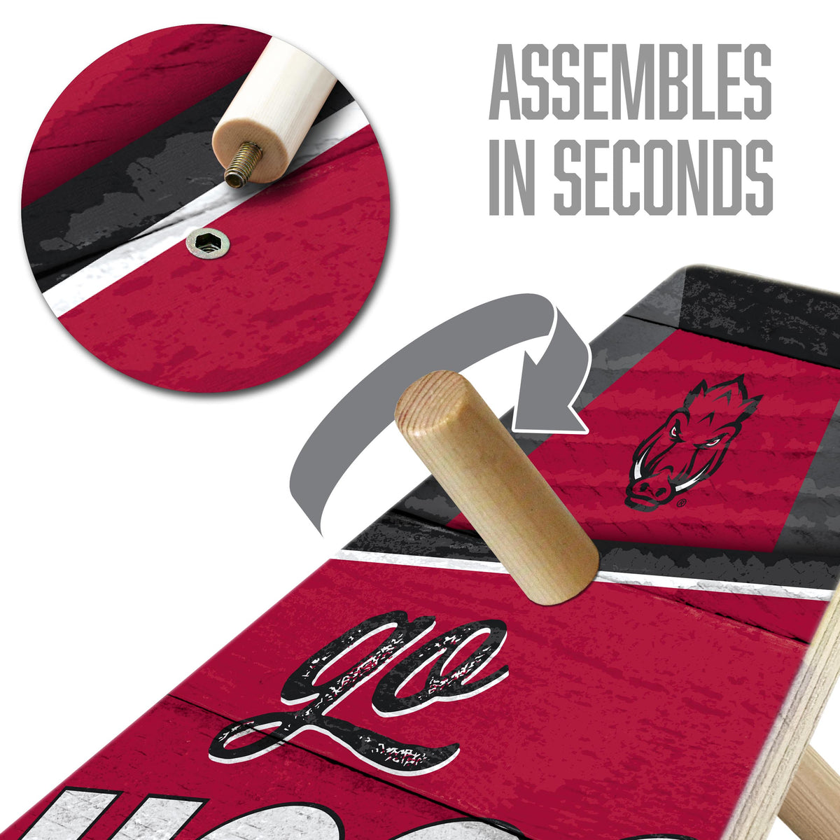 Arkansas Razorbacks Ring Bag Game