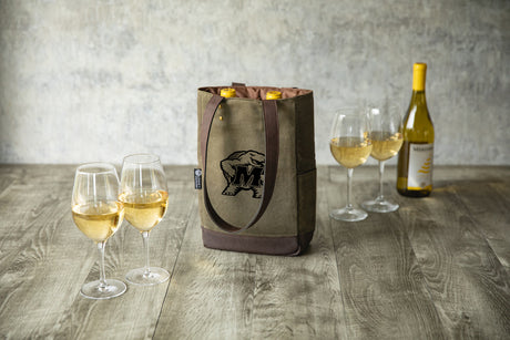 Maryland Terrapins 2 Bottle Insulated Wine Cooler Bag