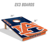 Auburn Tigers 2x3 All Wood Cornhole Game Set
