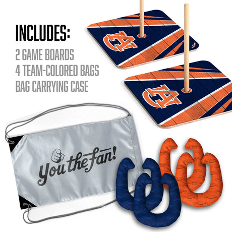 Auburn Tigers Horseshoe Bag Game