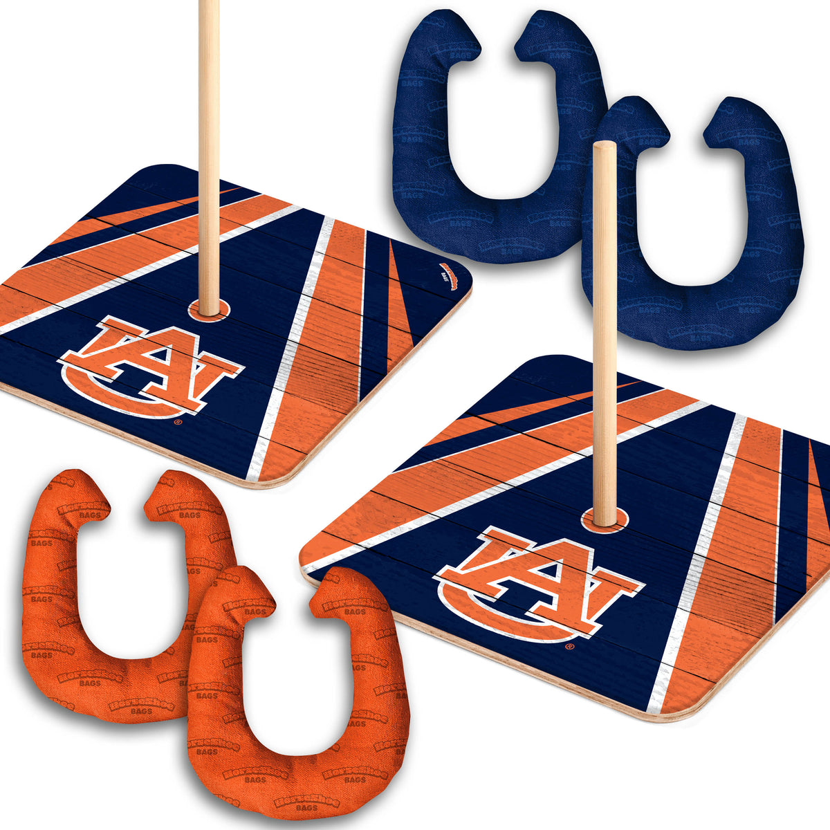 Auburn Tigers Horseshoe Bag Game