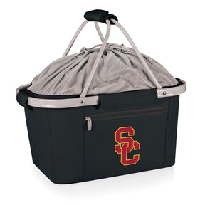 USC Trojans Metro Basket Collapsible Cooler Tote - Black