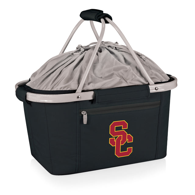 USC Trojans Metro Basket Collapsible Cooler Tote - Black
