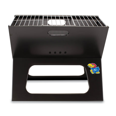 Kansas Jayhawks Portable Charcoal BBQ Grill