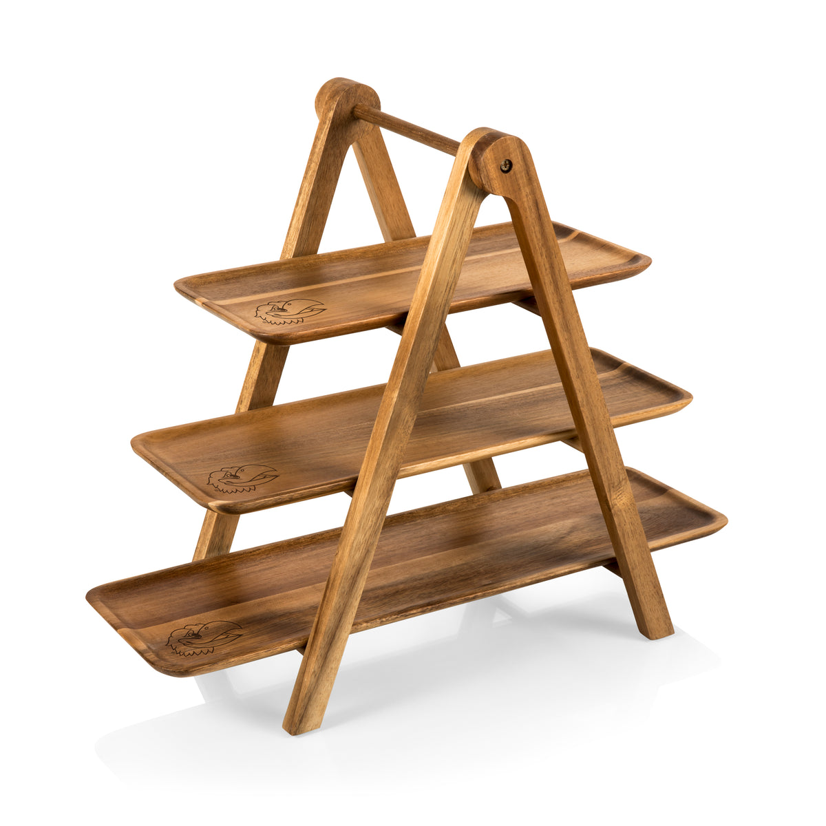Kansas Jayhawks Serving Ladder 3 Tiered Serving Station