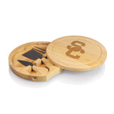 USC Trojans Brie Cheese Cutting Board & Tools Set