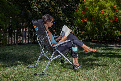 Kansas Jayhawks Outdoor Rocking Camp Chair