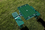 Michigan State Spartans Picnic Table Portable Folding Table with Seats - Football