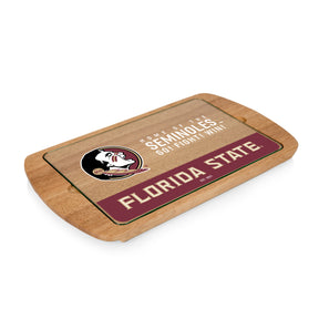 FSU Seminoles Billboard Glass Top Serving Tray