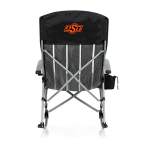 Oklahoma State Cowboys Outdoor Rocking Camp Chair