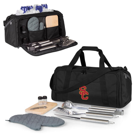 USC Trojans BBQ Kit Grill Set & Cooler